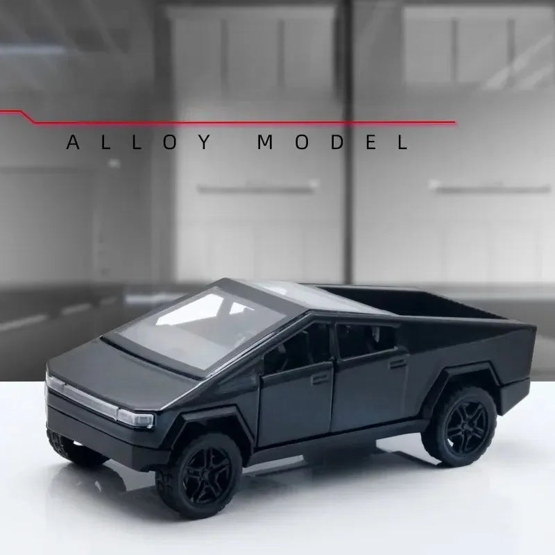 Futuristic Die-cast Tesla Cybertruck (1:36 Scale)
