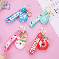 Melody Munchies Donut Keychain
