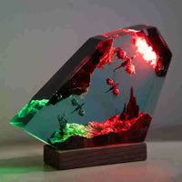 Dragons' Fury Resin Lamp