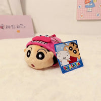 Shinchan's Silly Suits Plush Keychain