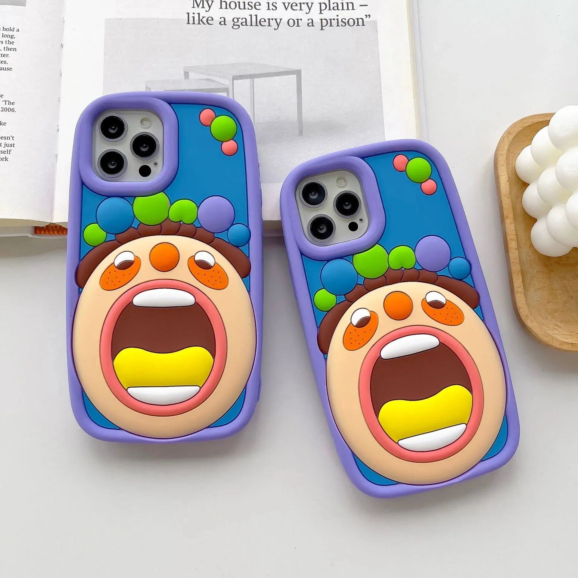 Big Mouth Boy Funny Case (For iPhones)