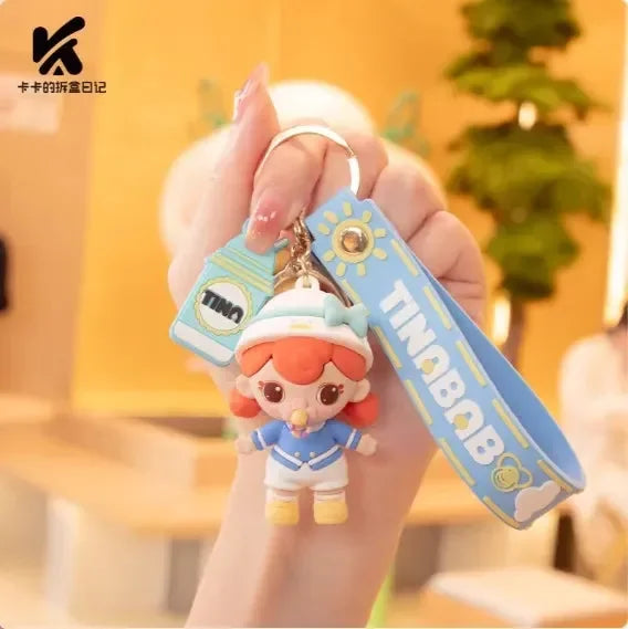 Tinabab Pacifier Pal Silicone Keychain