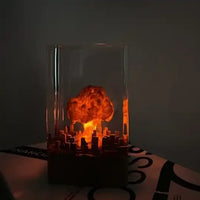 Atomic Glow Mushroom Cloud Lamp