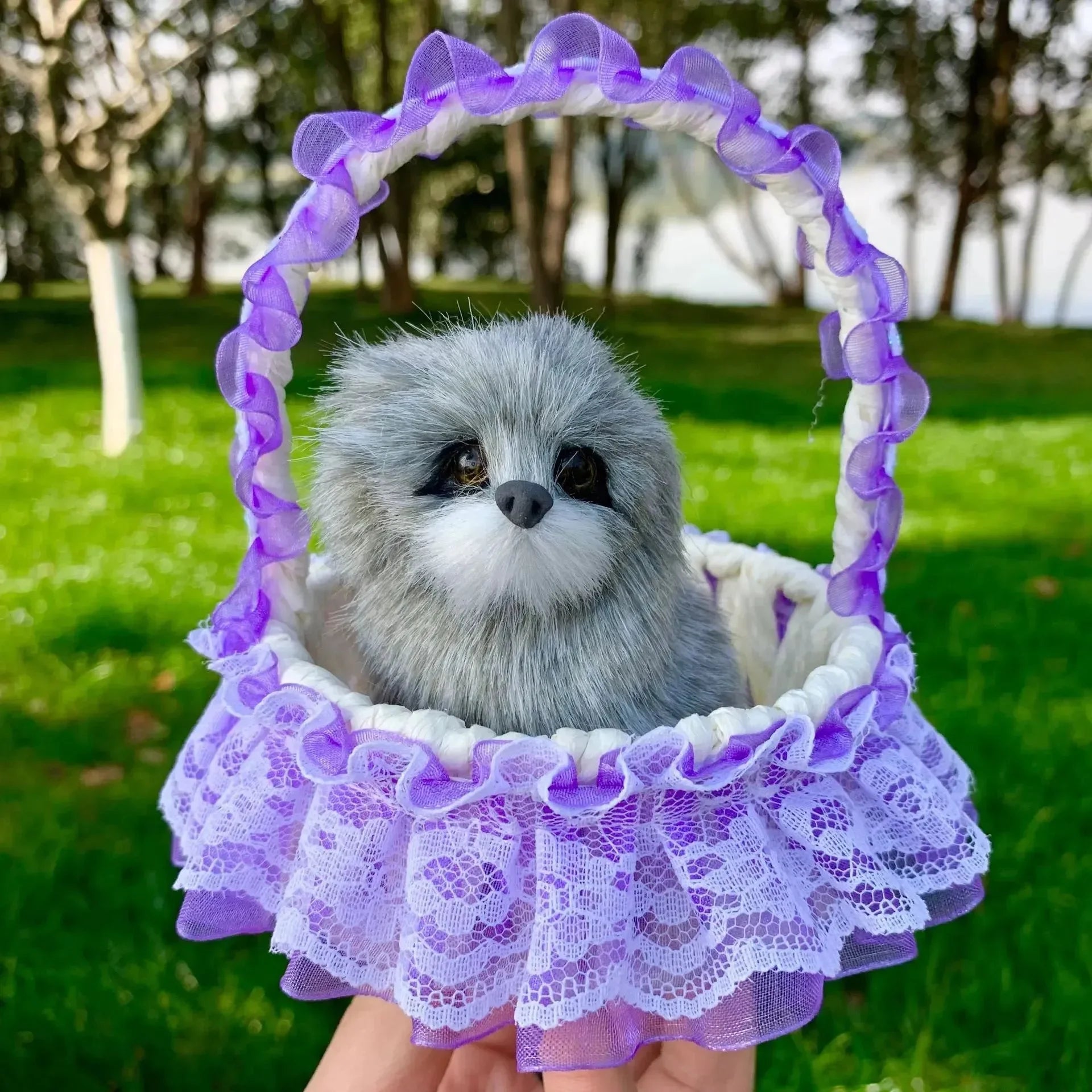 Glowing Basket Buddies Pet Plush