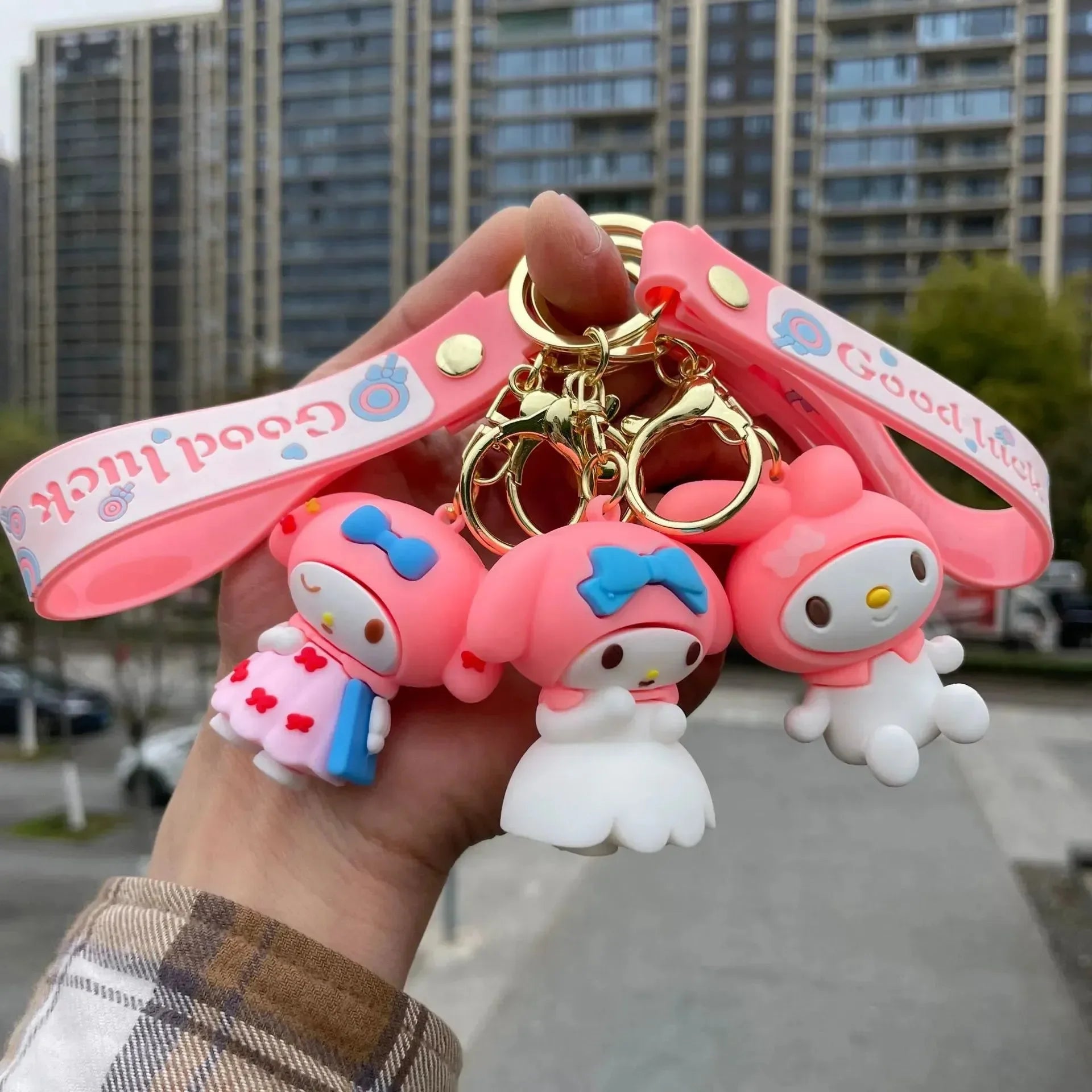 My Melody Lucky Charms 3D Keychain
