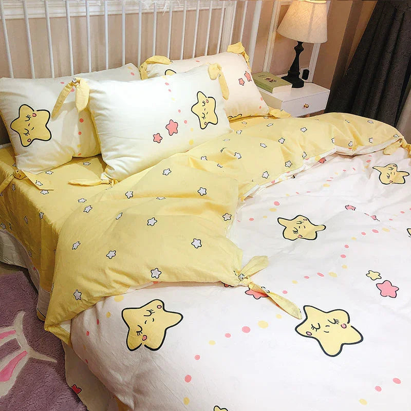 Cute Stars Bedding Set PN3059 - Bear Hugs