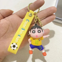 Shin-chan World Cup Wonders Keychain