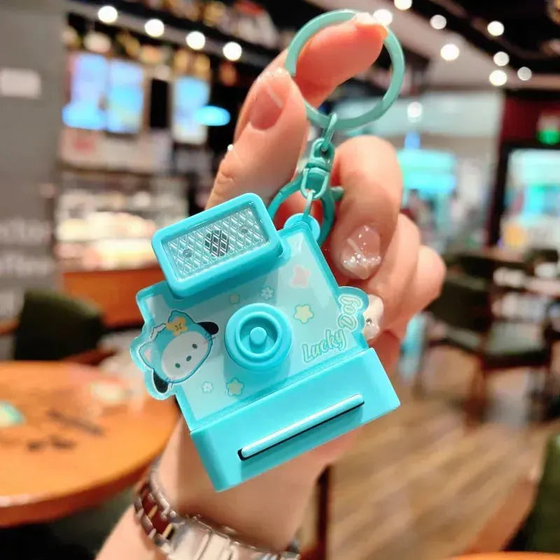 Kawaii Sanrio Polaroid Camera Keychain