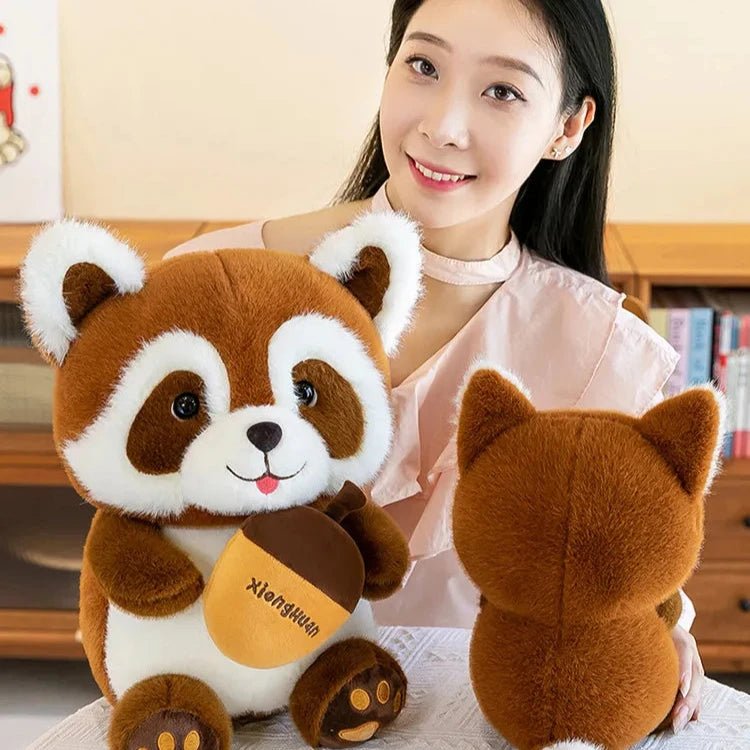 Nut Raccoon Plush Toy