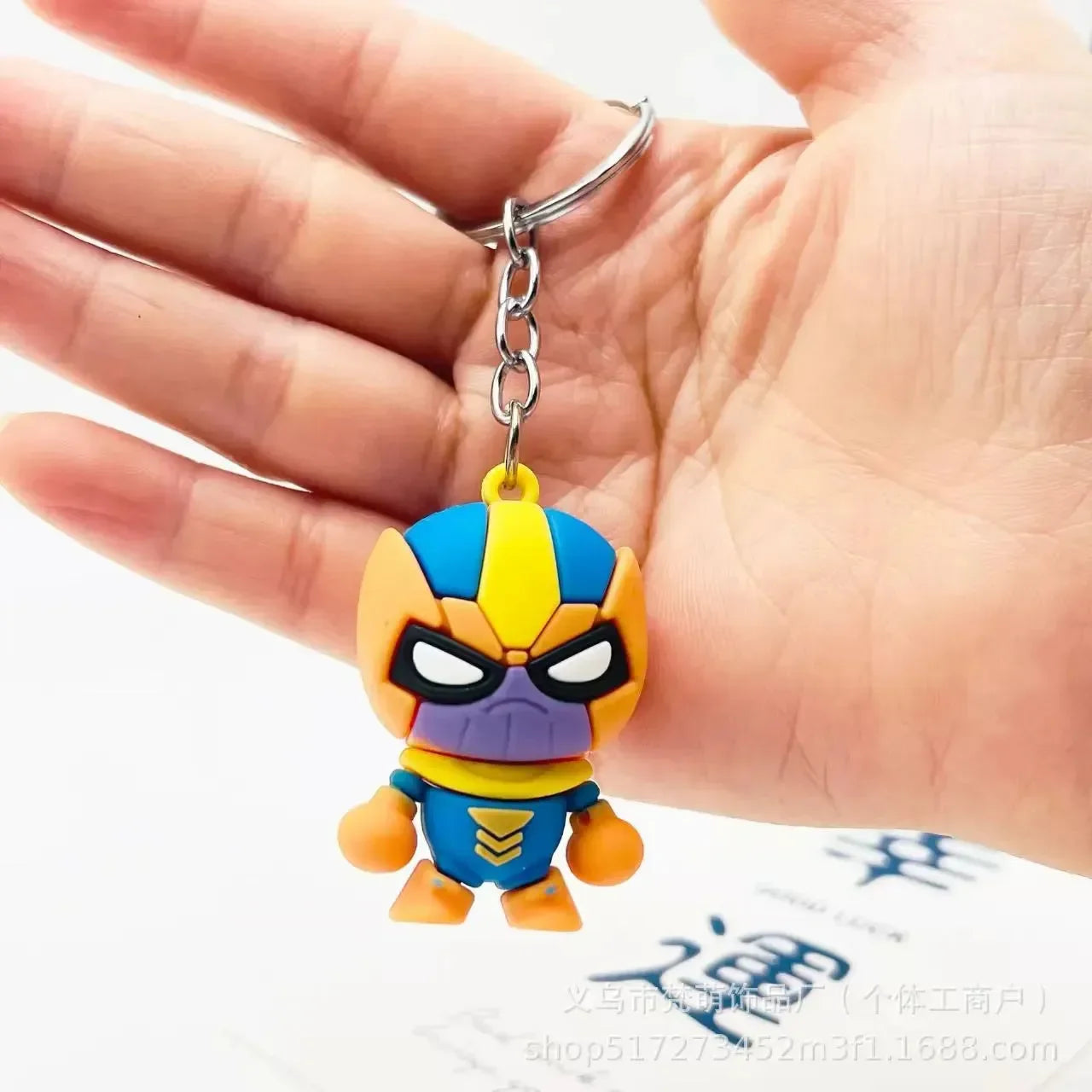 League of Legends Superhero Keychain