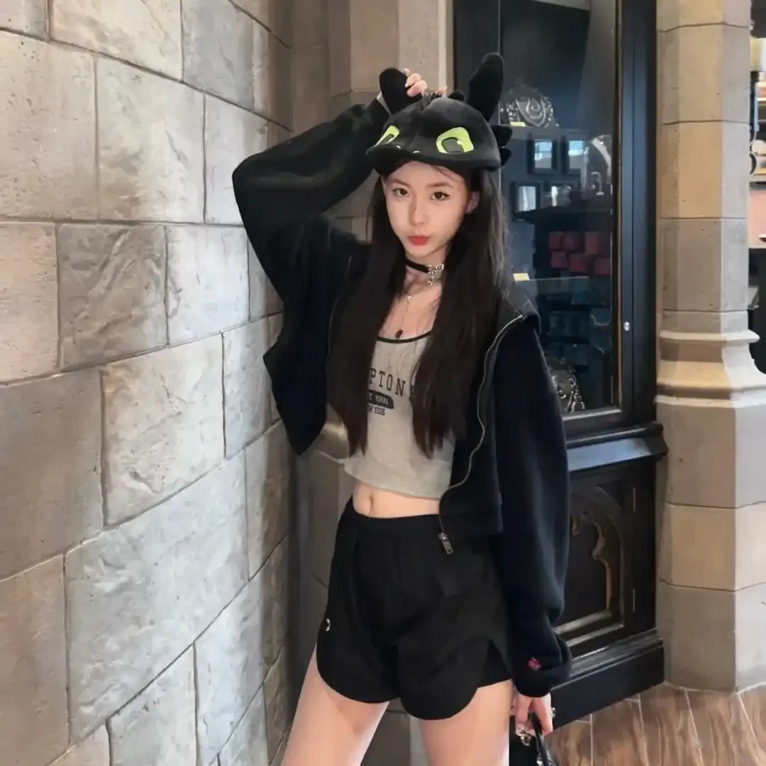 Night Fury Plush Cap