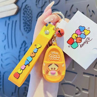 DSNY Tsum Tsum Slippers Keychain