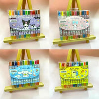 Sanrio Rainbow Crayon Set (12 Pcs)