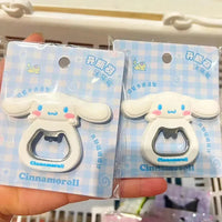 Sanrio bottle opener refrigerator magnet - Bear Hugs