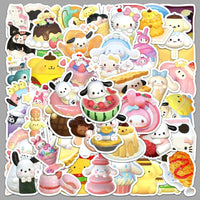 Sanliou Stereoscopic Sticker Pack (50 Pcs)