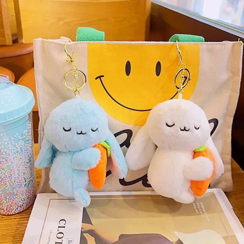 Bunny Bliss Nibbler Plush Keychain