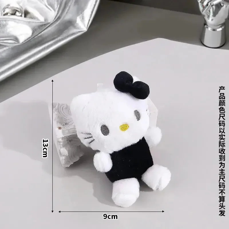 Hello Kitty Color Cuddles Plush Keychain