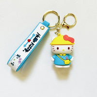 Kawaii Hello Kitty Cosplay 3D Keychain