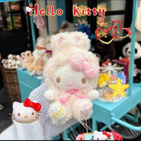 Hello Kitty Trending Furry Keychain