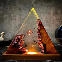 LOTR Radiant Wooden Resin Light
