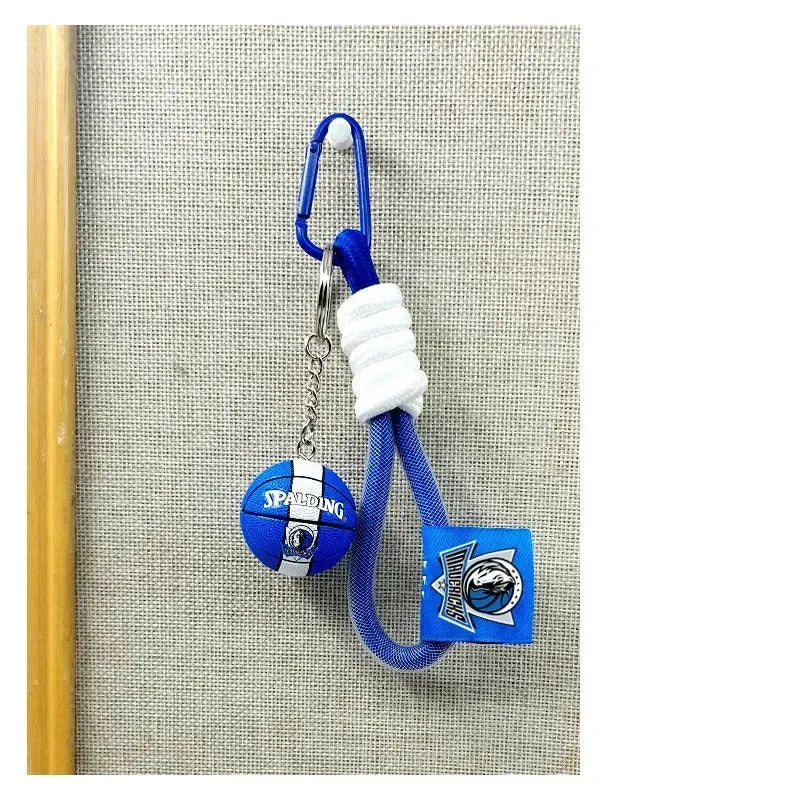 Porte-clés de l'équipe de basket-ball Court Spin 