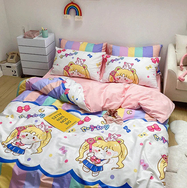 Cute Sailormoon Bedding Set PN4092 - Bear Hugs