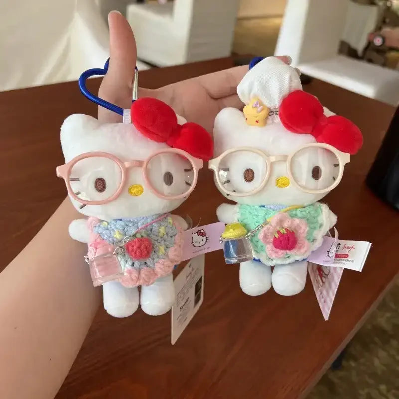 Hello KT Smarty Paws Keychain