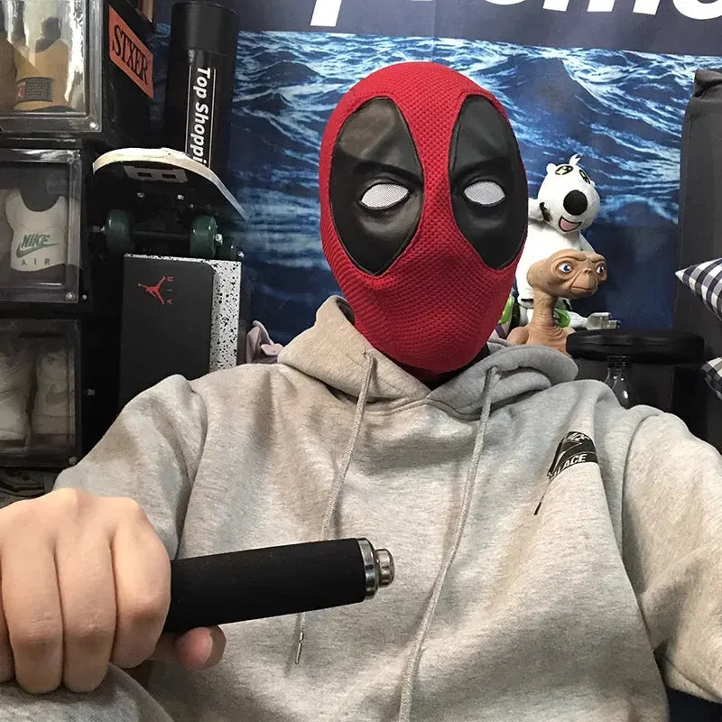 Deadpool Moving Eyes Cosplay Face Mask