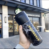 Starbucks Premium Leather Cover Bottle (500 ml)