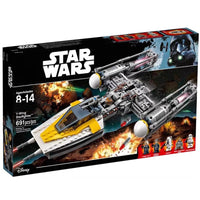Star Wars Y-Wing Starfighter Building Blocks (691 Pcs)