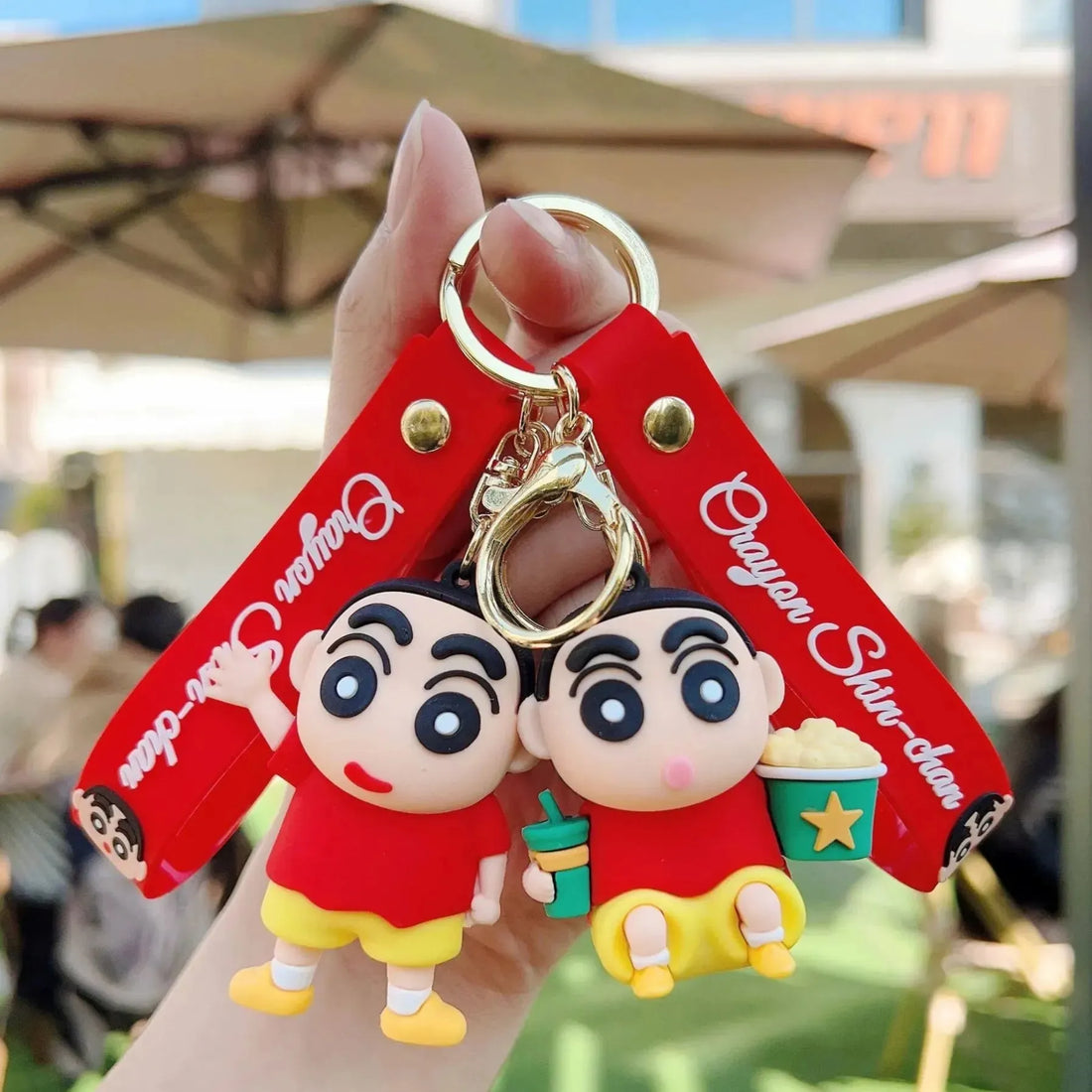 Shin-chan's Day Out 3D Keychain