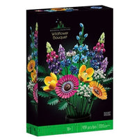 Floral Bouquet Building Block Set