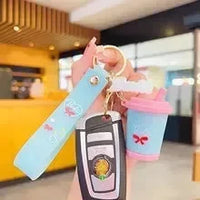 BRB Sippy Cup 3D Keychain