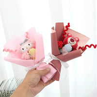 Sanliou Flower Bloom Mini Plush Bouquet