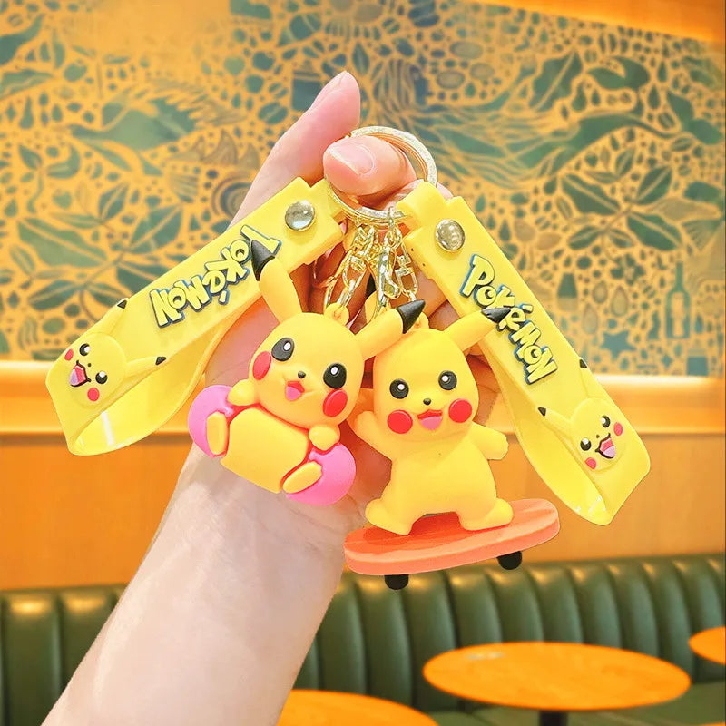 Sporty Pikachu 3D Keychain