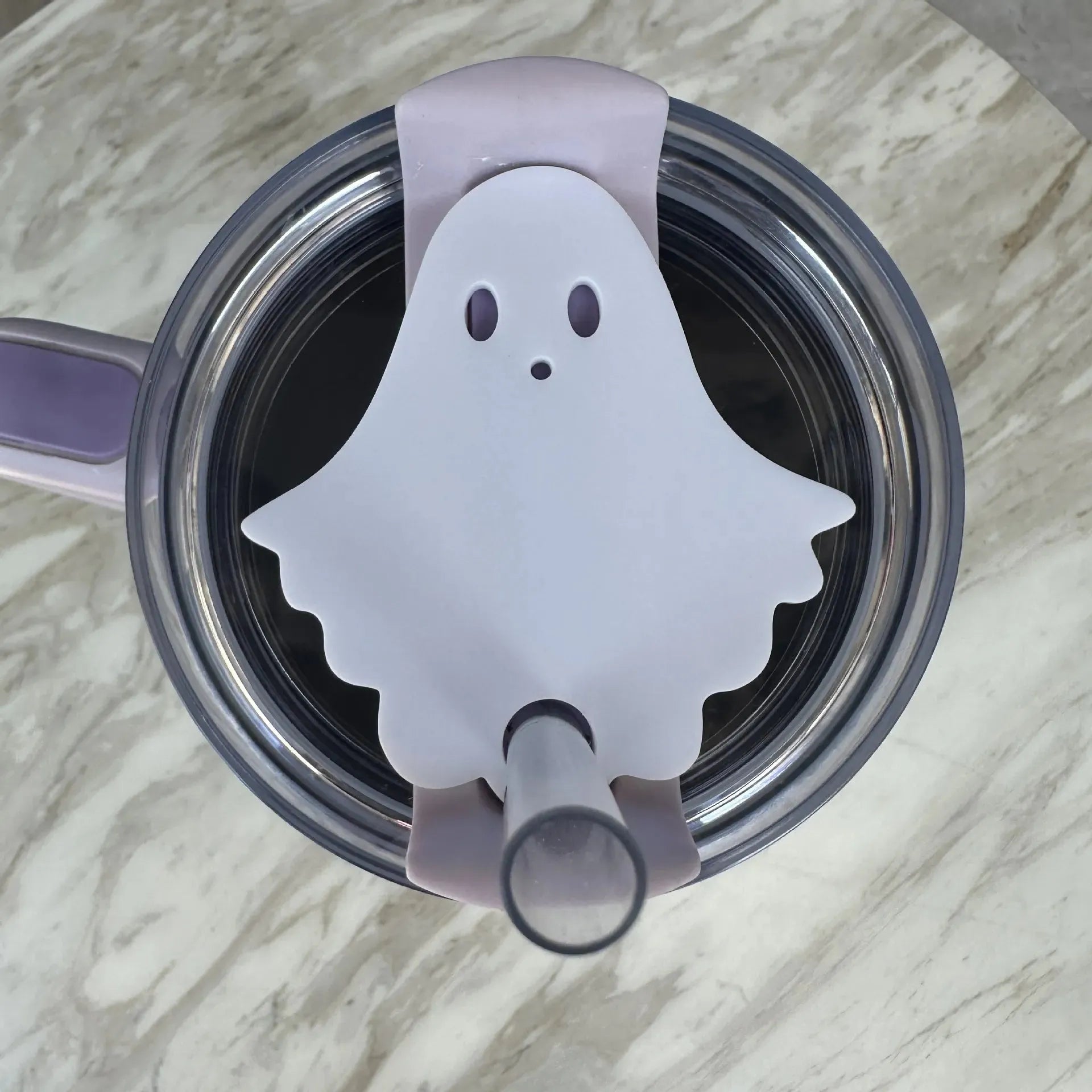 Cute Ghost Cover Tag for Stanley Cup