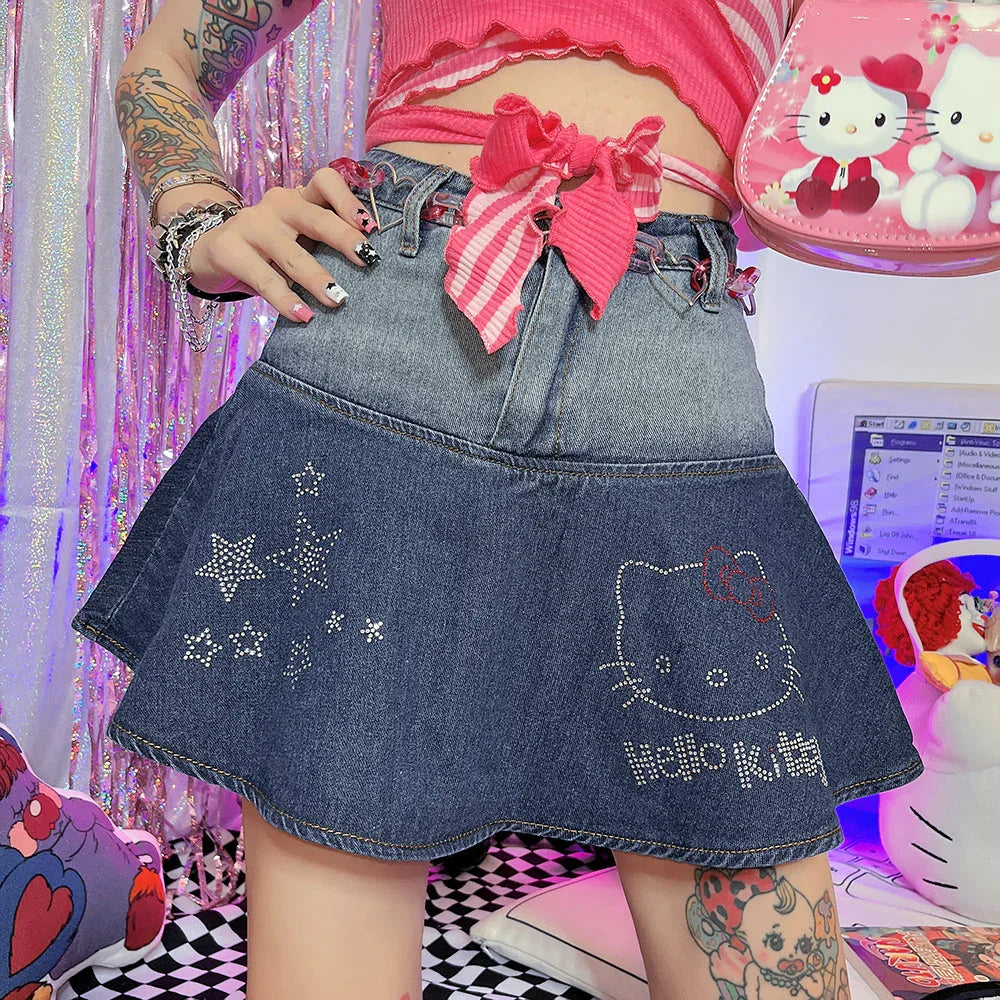 Fashion Jeans Girls Skirt PN5215 - Bear Hugs