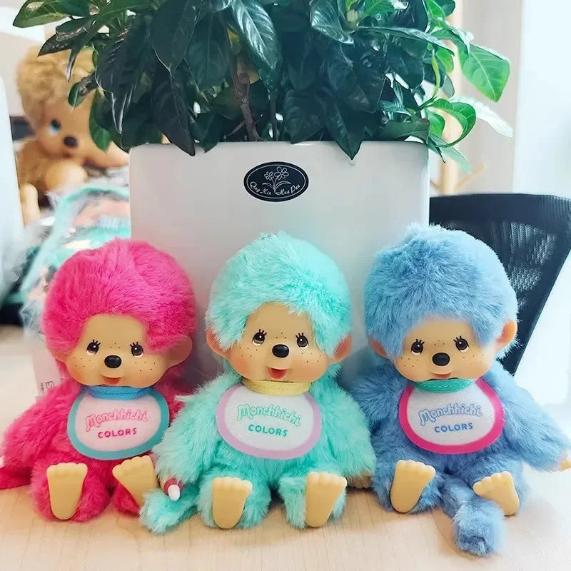 Monchichi Color Series Plush Keychain