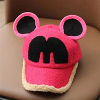 Mickey Mouse Fur Cap