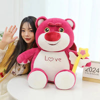 Strawberry Love Bear Plushie