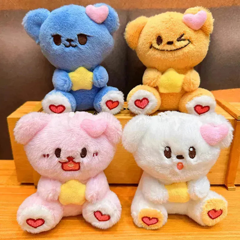 Hold My Star Bear Plush Keychain