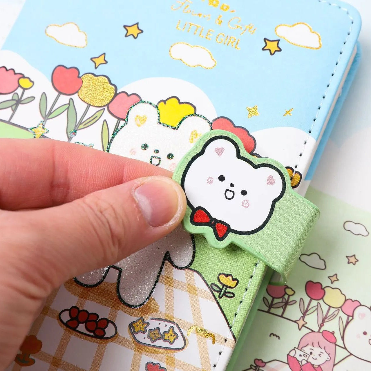 Happy Friends Diary with Magnetic Clasp