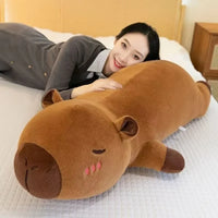 Riverine Rest Capybara Plush Pillow