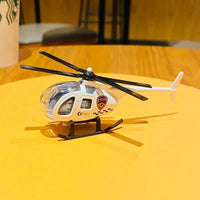 Sky High Mini Helicopter Metal Keychain