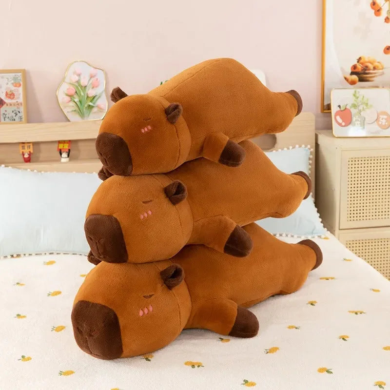 Riverine Rest Capybara Plush Pillow
