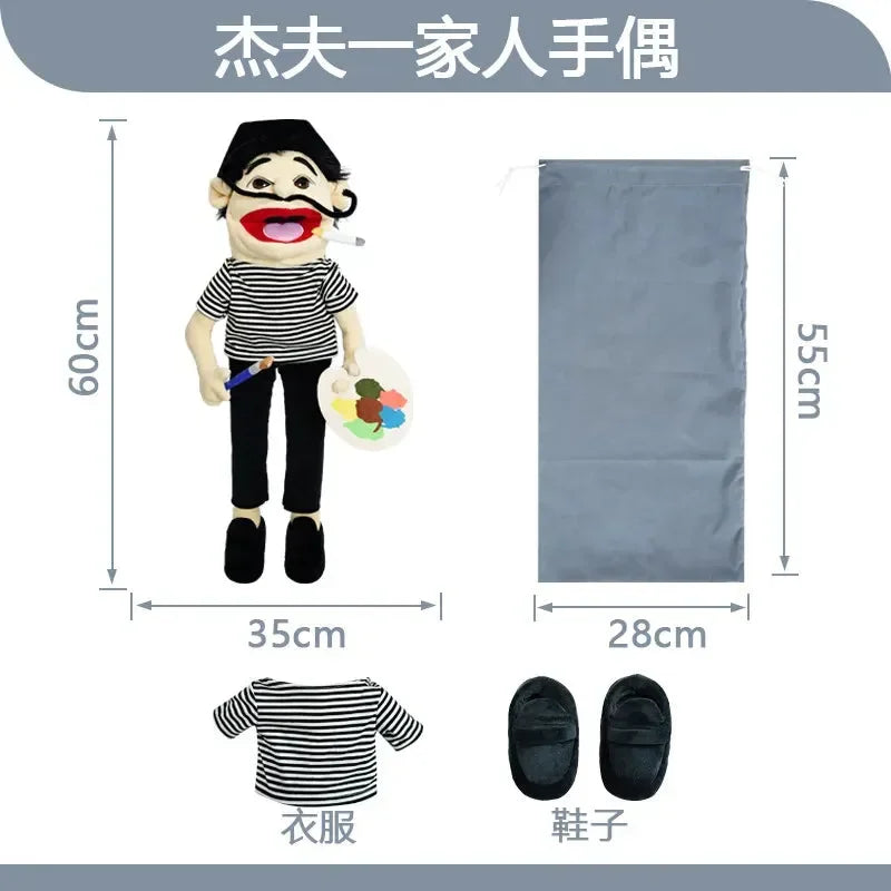 Jeffy & Friends Hand Puppet Dolls