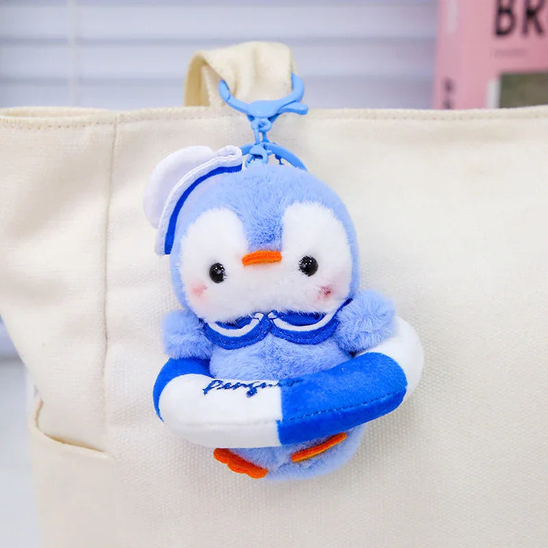 Arctic Sailor Penguin Plush Keychain
