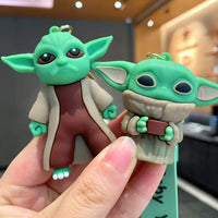 Stunning Baby Yoda 3D Keychain