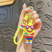 Fruit Avengers 3D Silicone Keychain