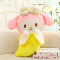 Sanrio Banana Shaped Character Plushies